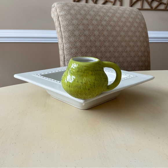 Dr. Seuss Christmas Grinch Head Toothpick Holder Platter Decoration + Bonus - Picture 4 of 7